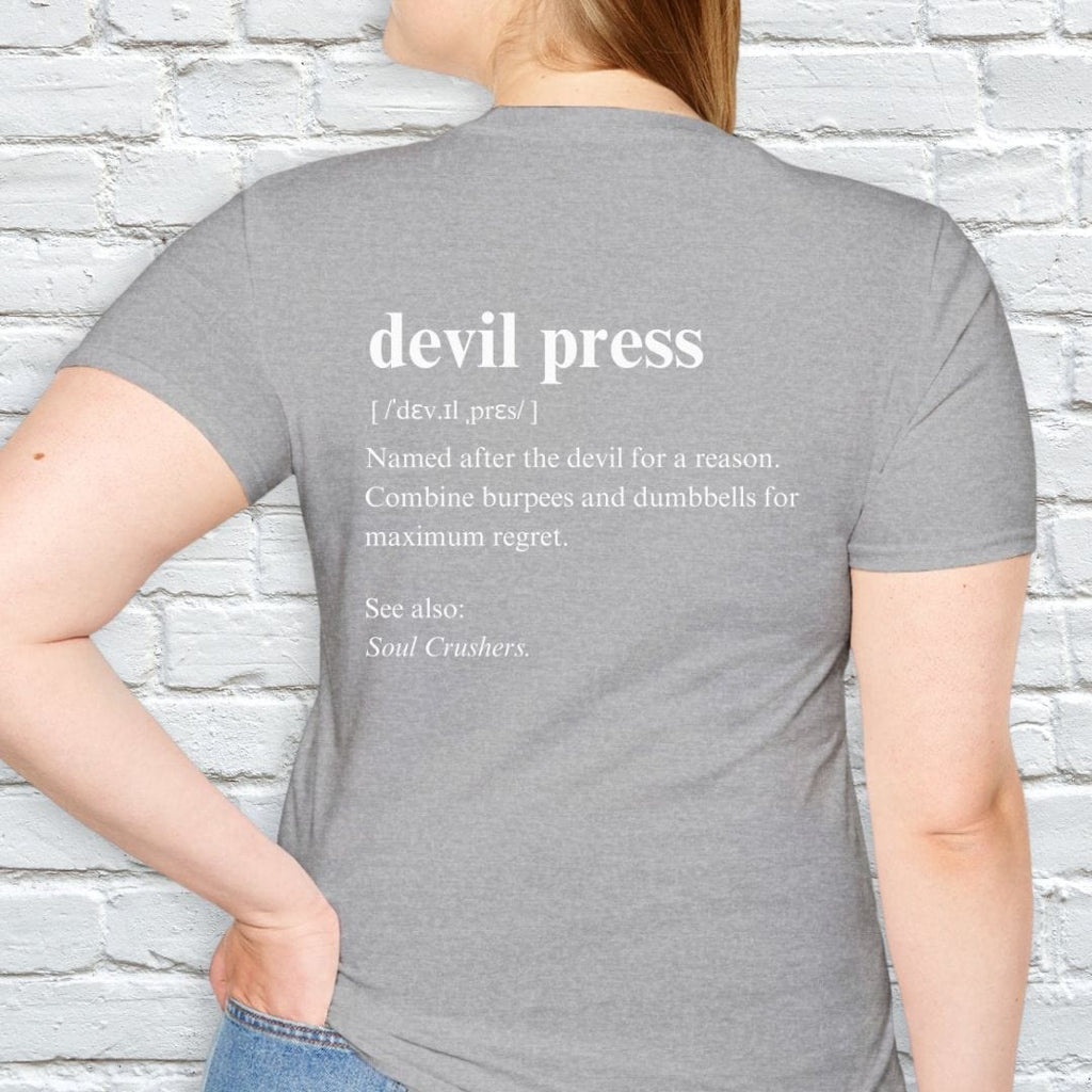 DEVIL PRESS DEFINITION T-SHIRT