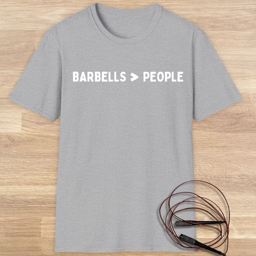 BARBELLS PEOPLE T-SHIRT