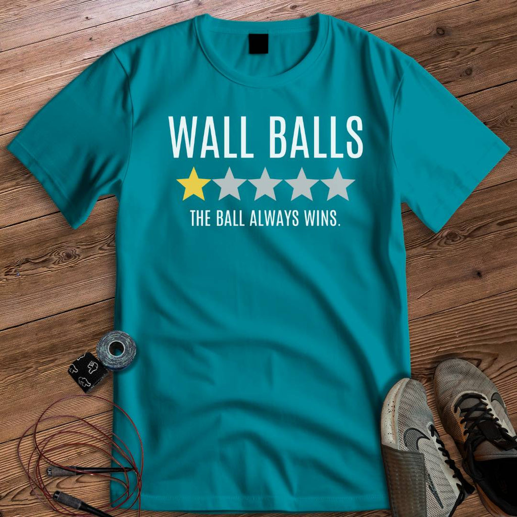WALL BALLS REVIEW T-SHIRT