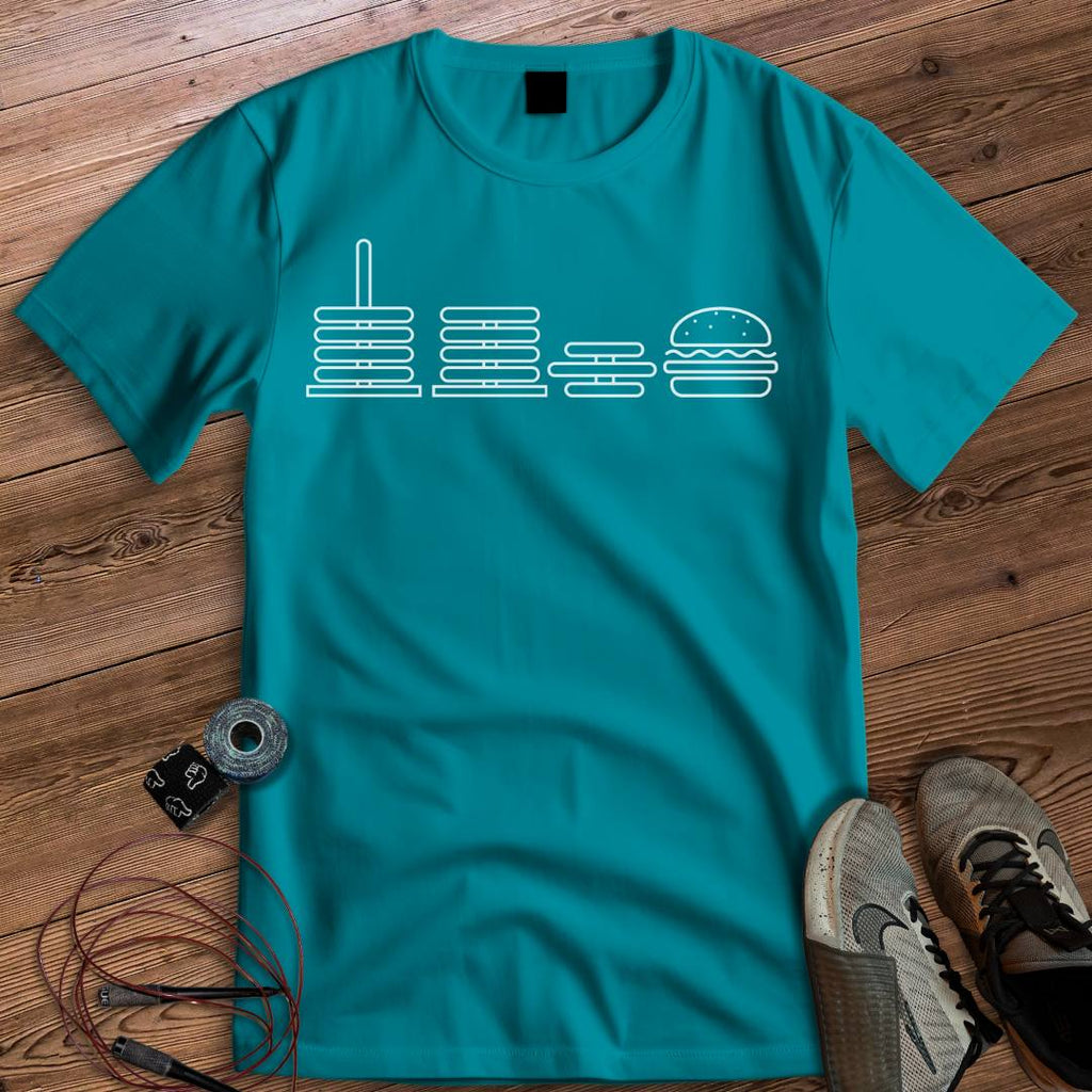 PLATES & BURGERS T-SHIRT