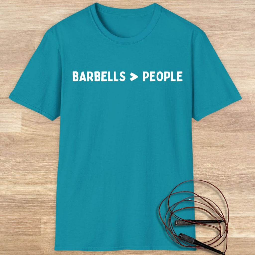 BARBELLS PEOPLE T-SHIRT