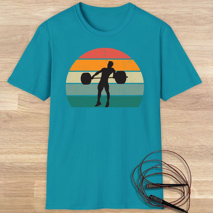 SUNSET LIFTER MAN T-SHIRT