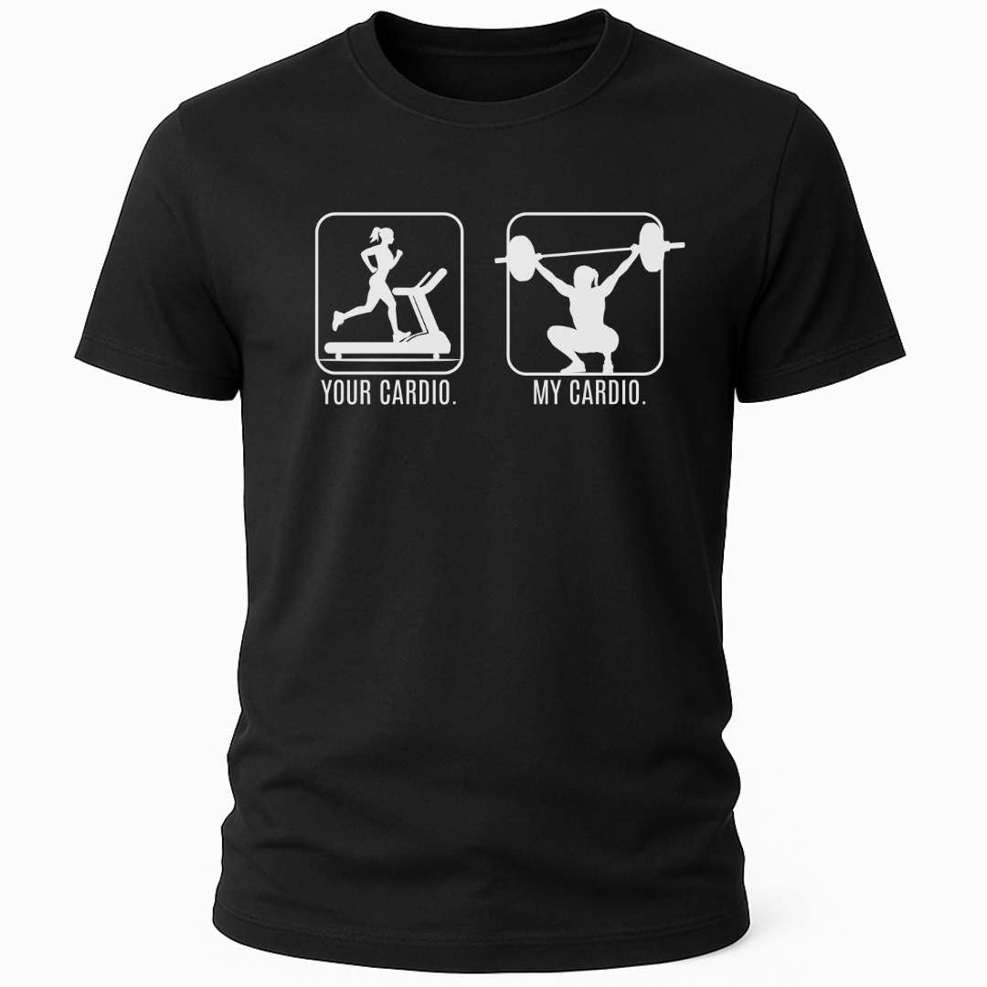 MY CARDIO SNATCH T-SHIRT