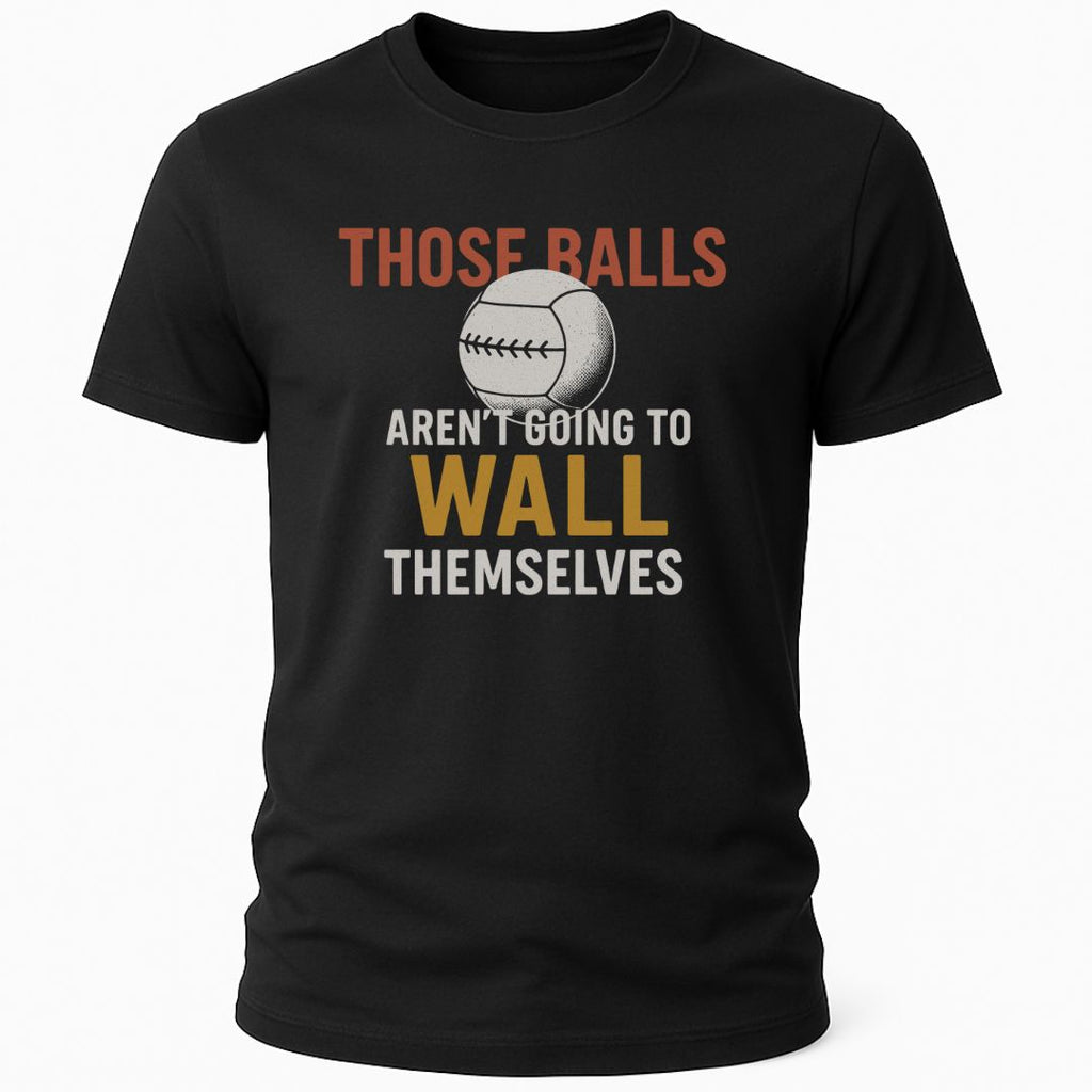 WALL BALLS BY RON T-SHIRT