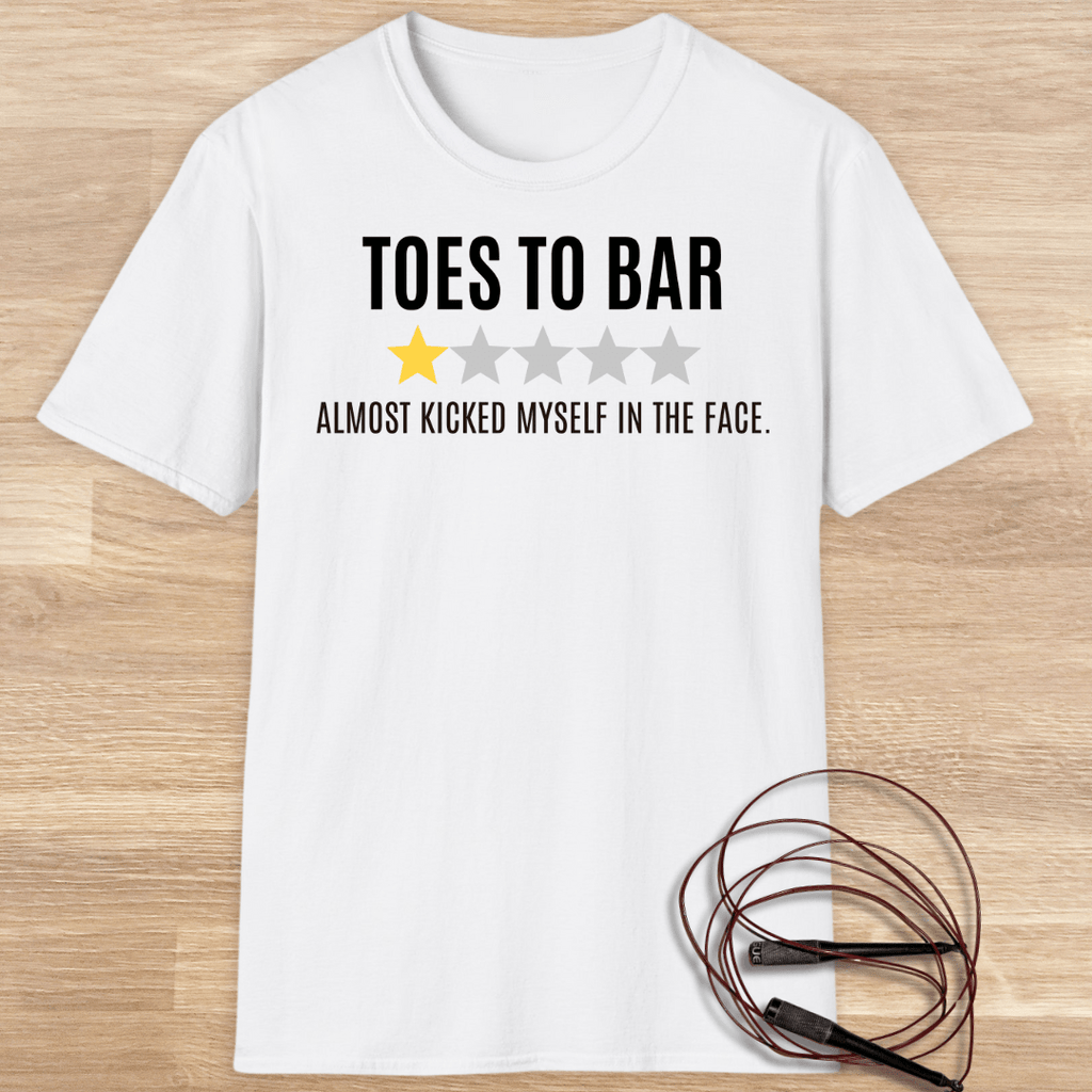 TOES TO BAR REVIEW T-SHIRT