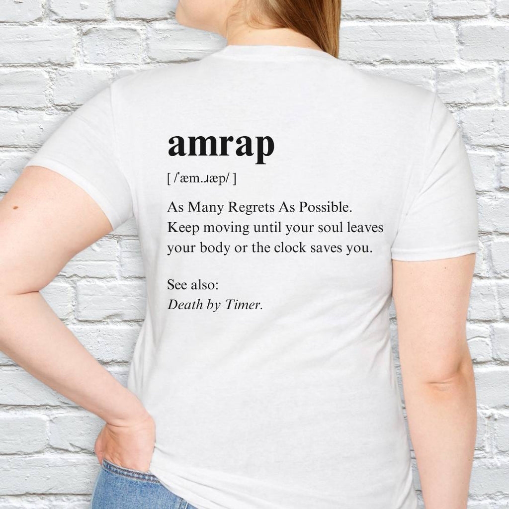 AMRAP DEFINITION T-SHIRT