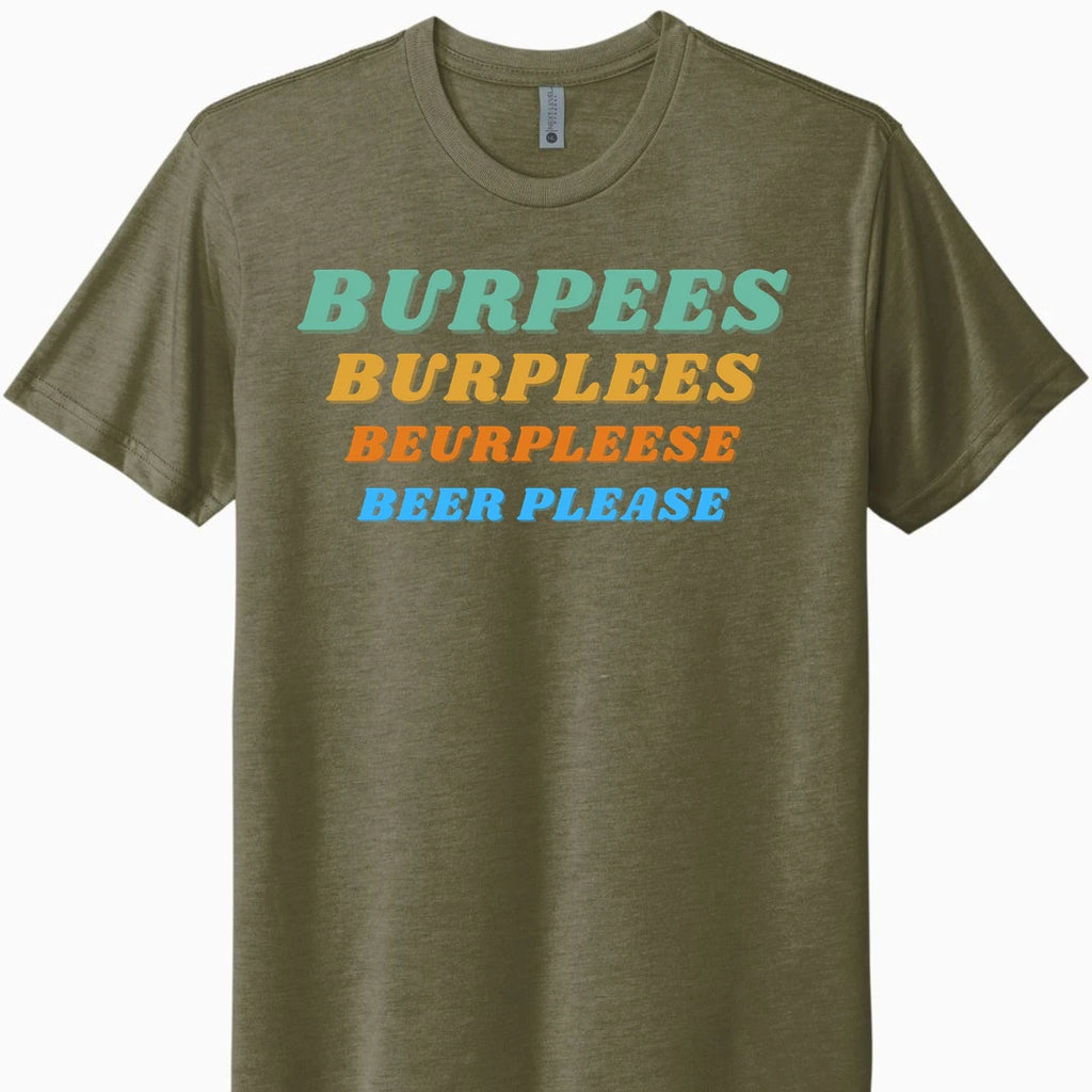 Tri-Blend Military Green