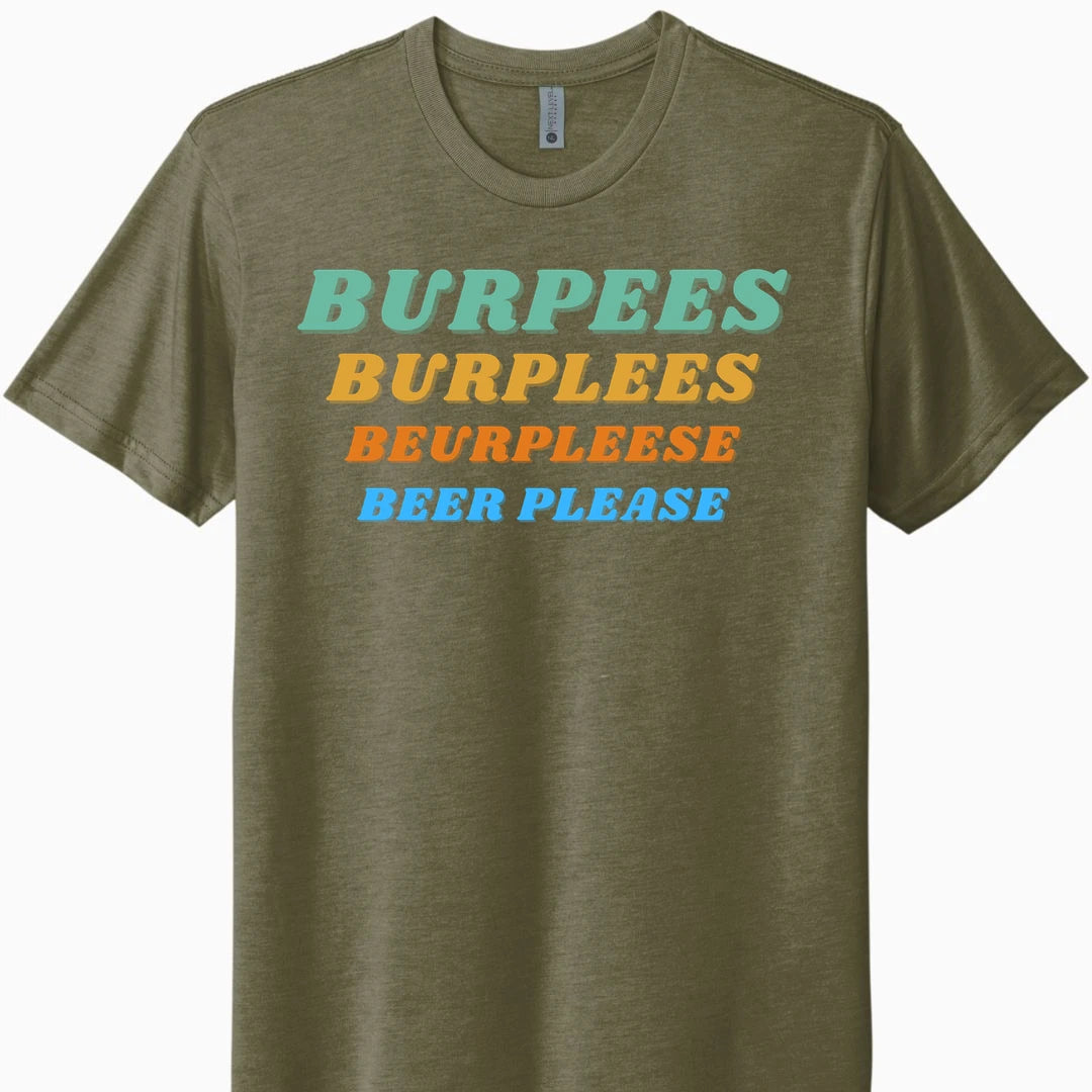 Tri-Blend Military Green