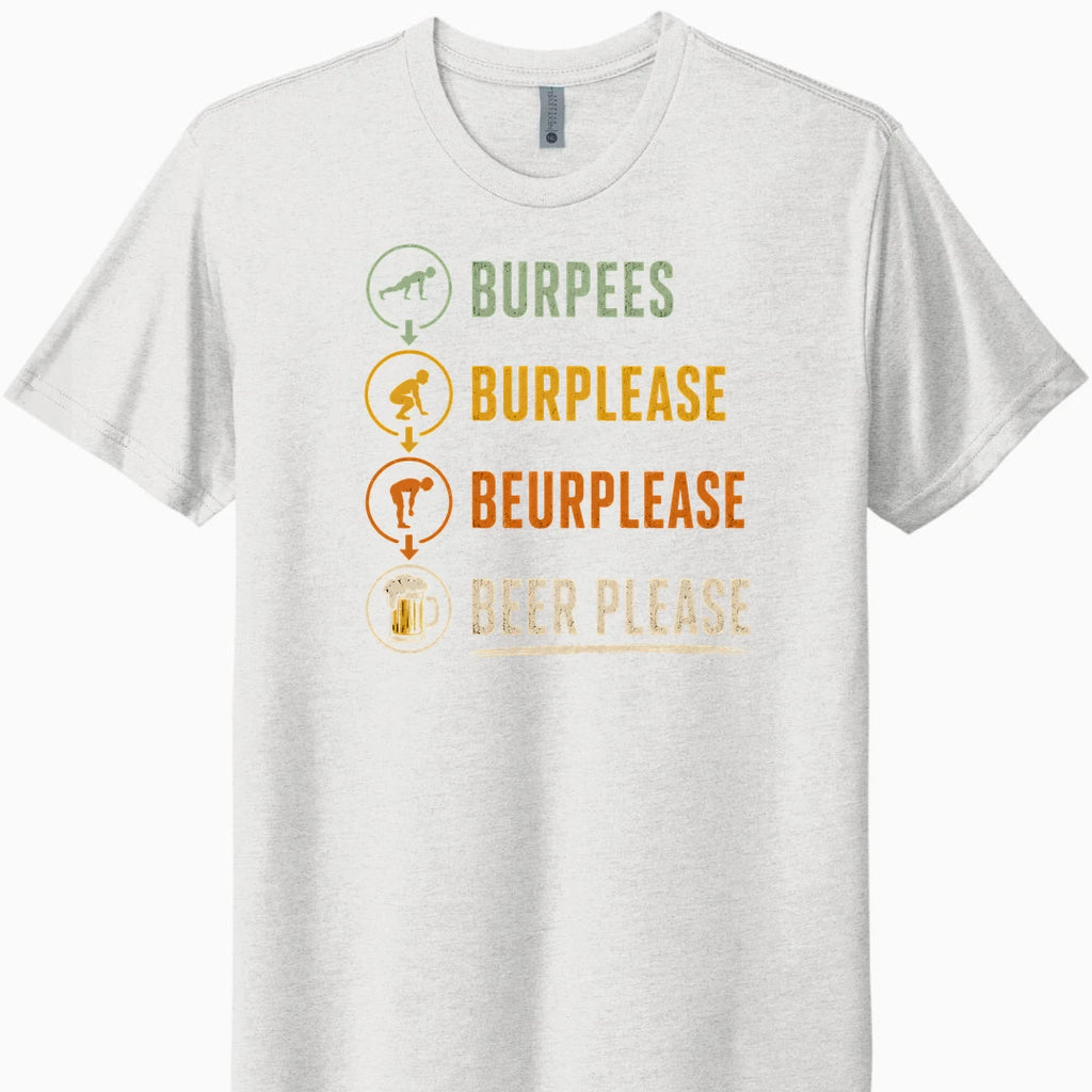 Tri-Blend Heather White