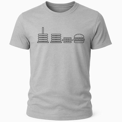PLATES & BURGERS T-SHIRT