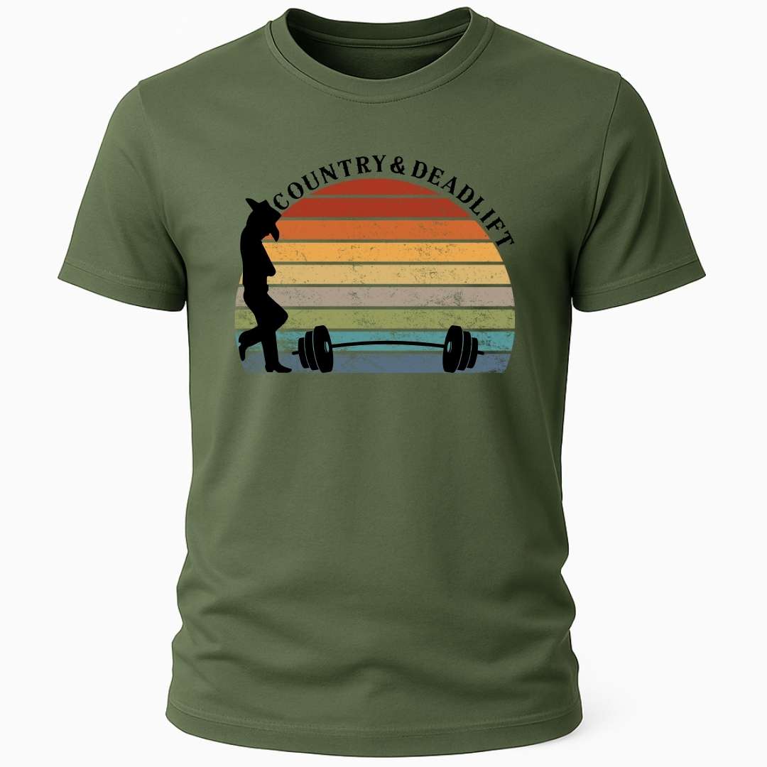 COUNTRY & DEADLIFT T-SHIRT