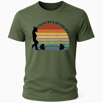 COUNTRY & DEADLIFT T-SHIRT