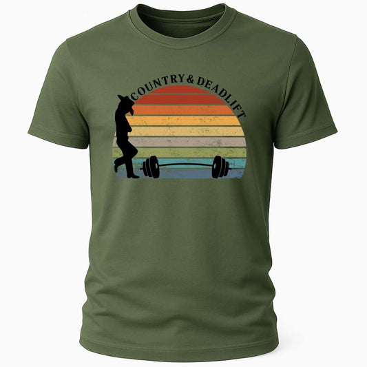 COUNTRY & DEADLIFT T-SHIRT