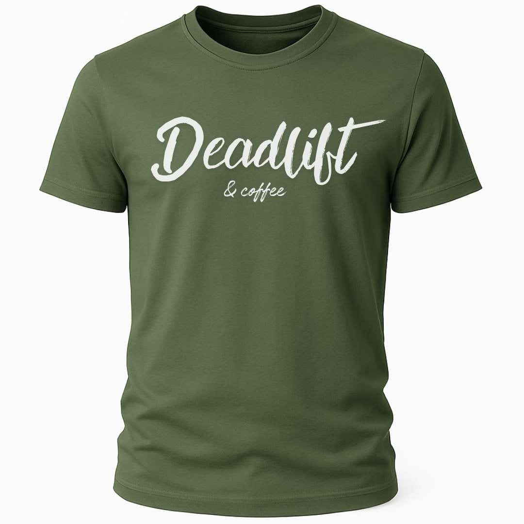 Deadlift &amp; coffee T-shirt