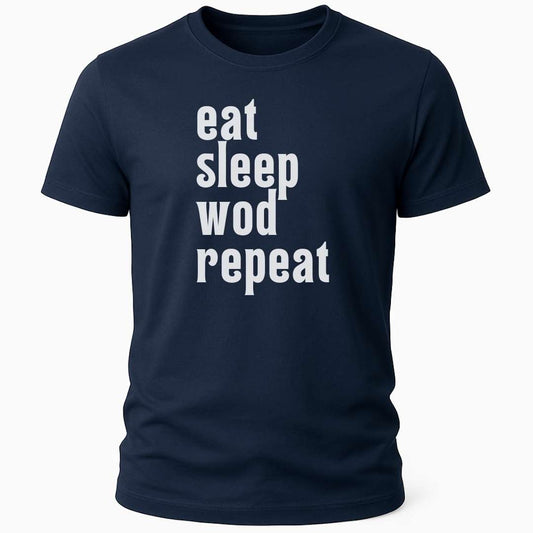 EAT SLEEP WOD REPEAT T-SHIRT