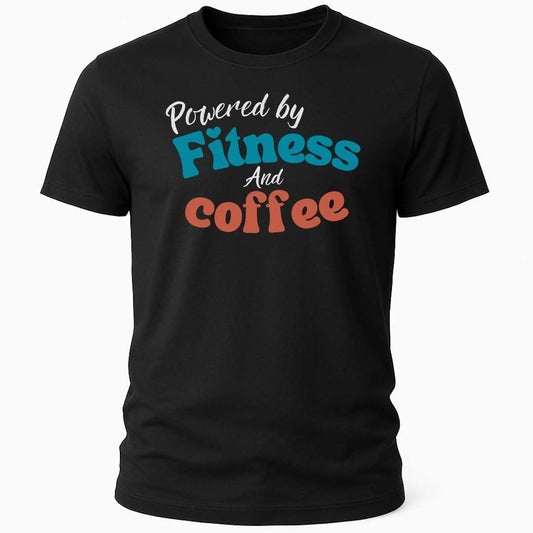 FITNESS AND COFFEE T-SHIRT