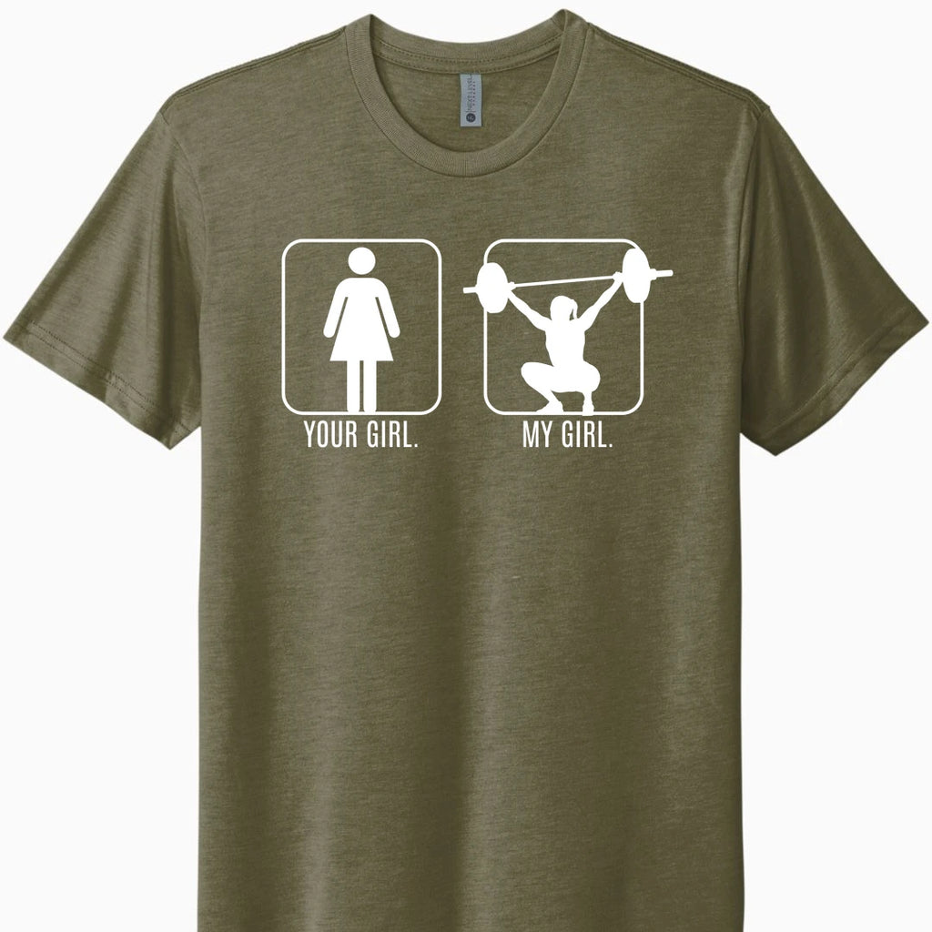 Tri-Blend Military Green