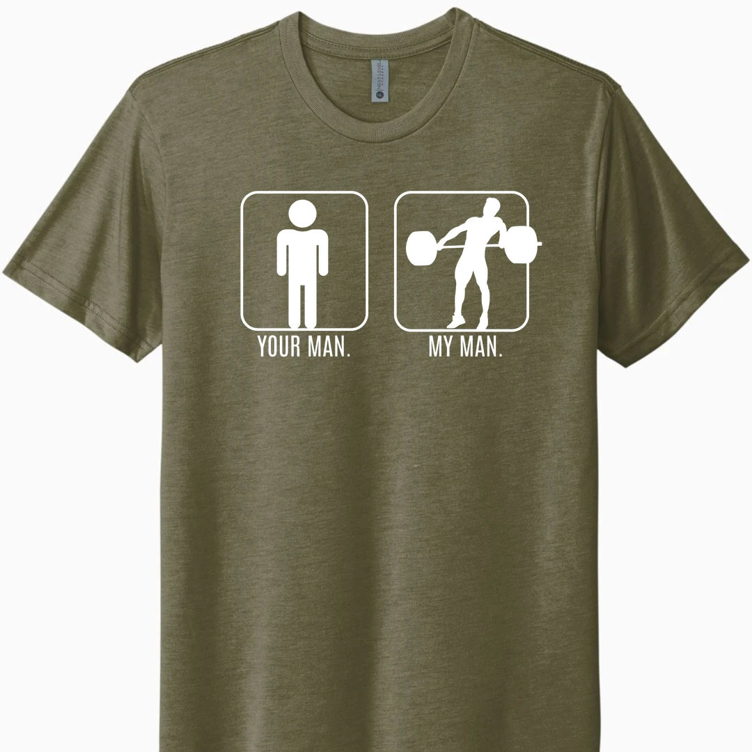 Tri-Blend Military Green