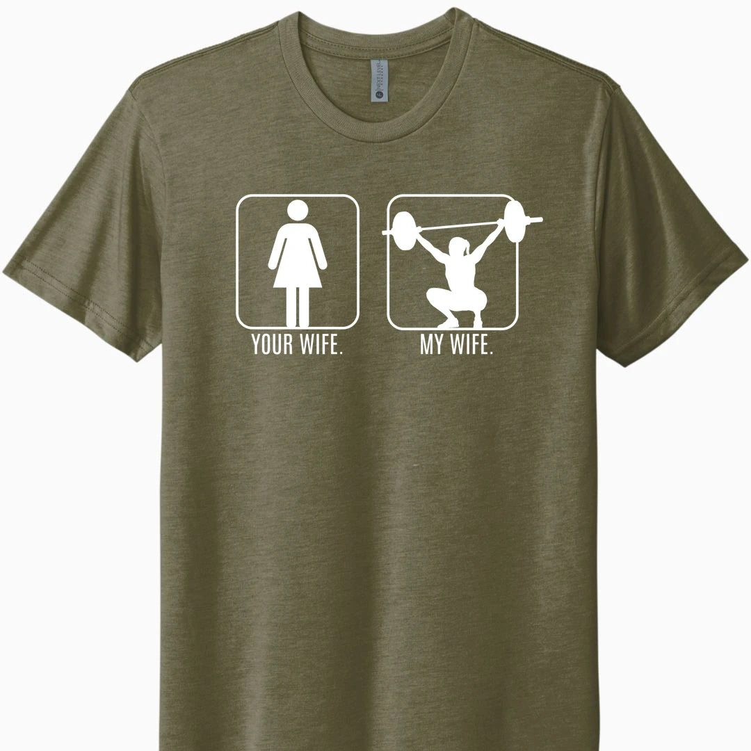 Tri-Blend Military Green