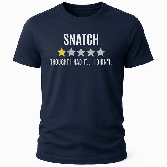 SNATCH REVIEW T-SHIRT
