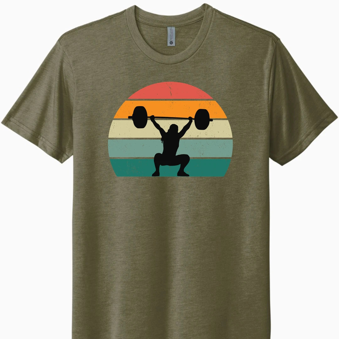 Tri-Blend Military Green